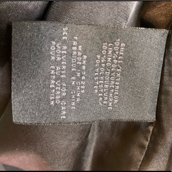 JESSICA SIMPSON moto ruffle leather jacket - Picture 11 of 11